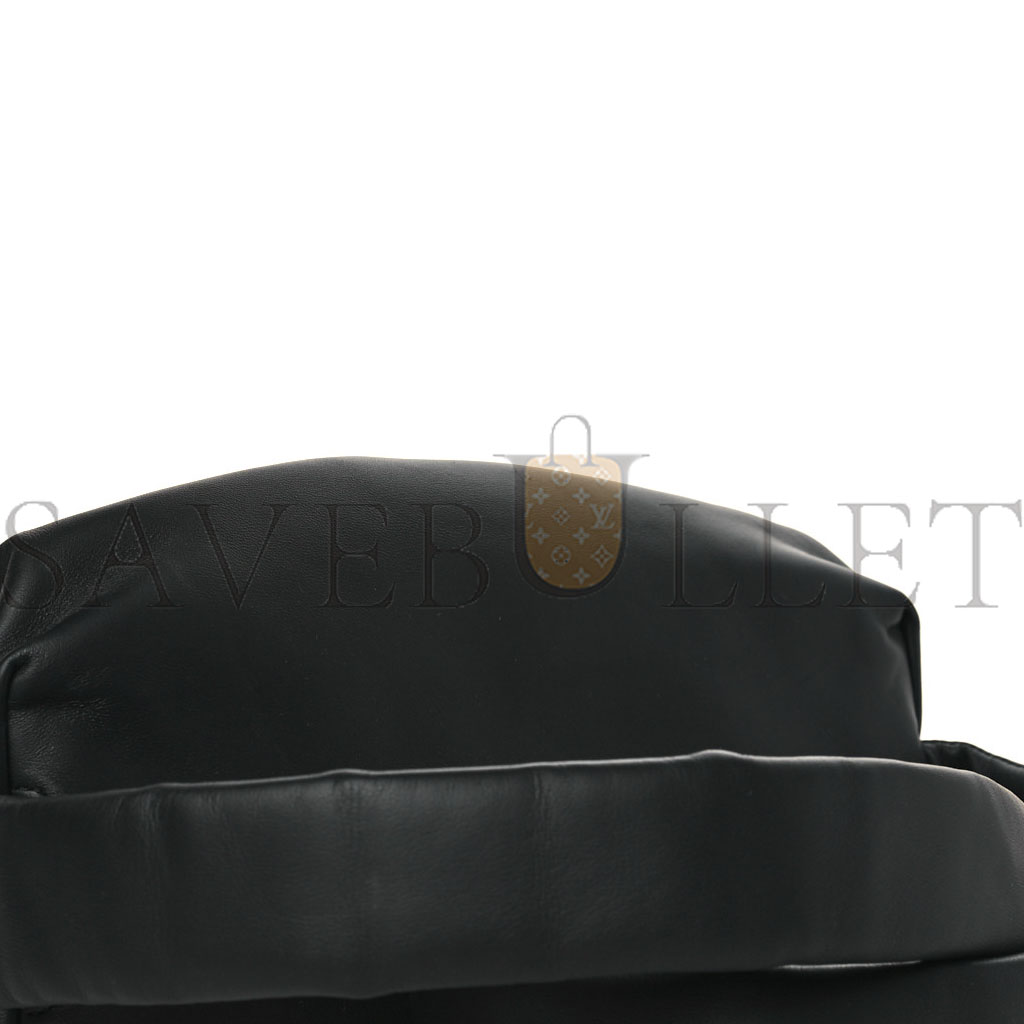 BOTTEGA VENETA CALFSKIN BELT BAG BLACK (29*15*10cm)