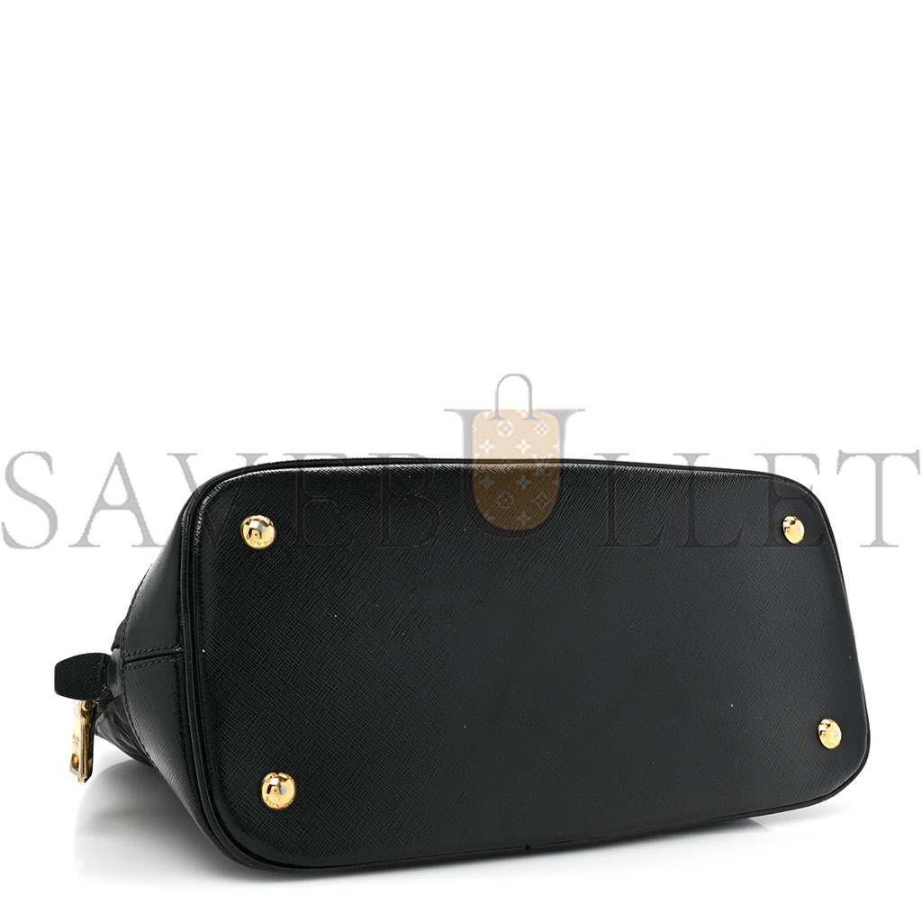 PRADA NYLON VELA BAG BLACK (33*24*15cm)