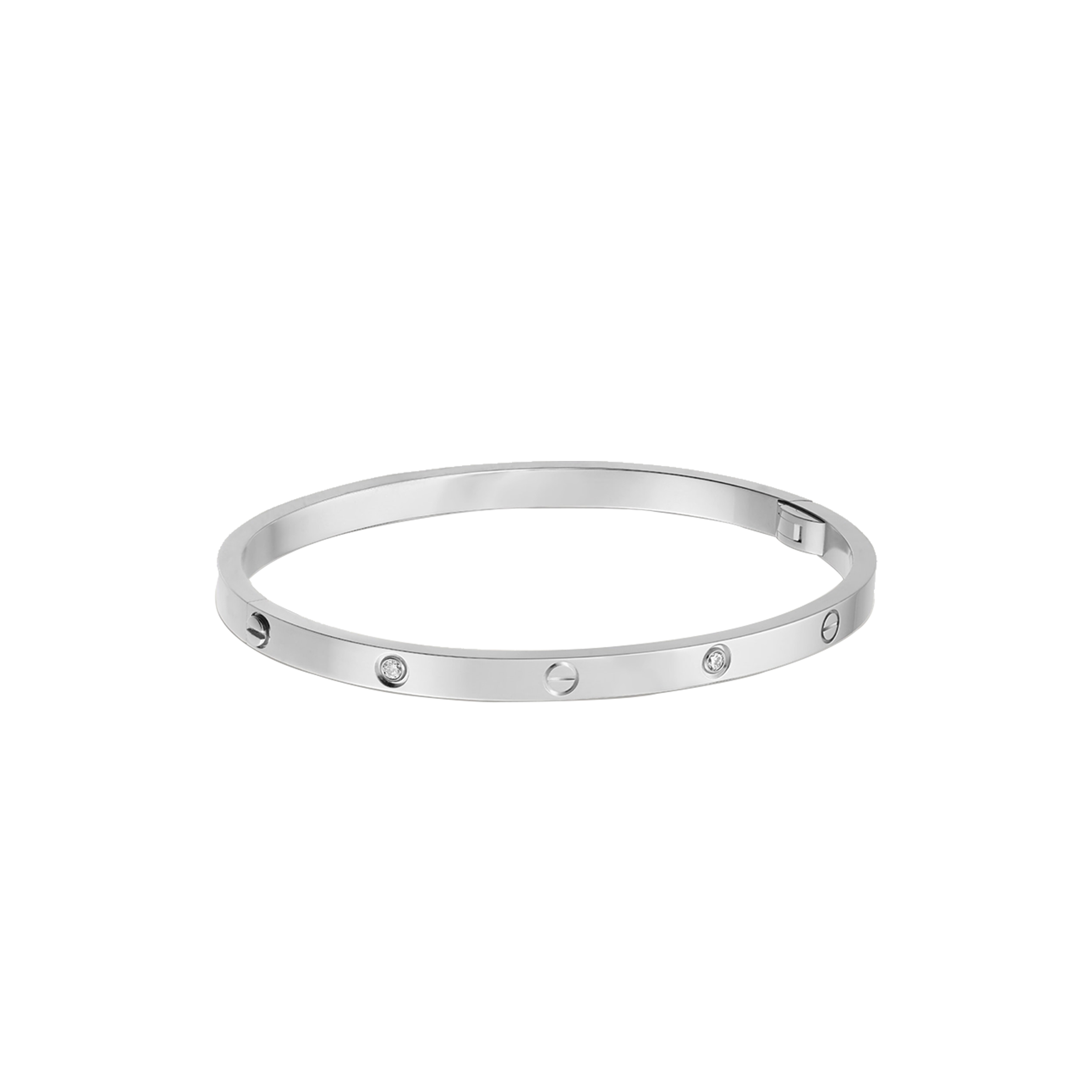 CARTIER  LOVE BRACELET, SMALL MODEL, 6 DIAMONDS B6047717