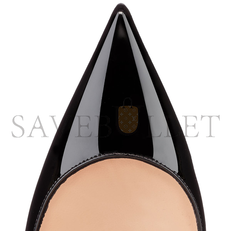 CHRISTIAN LOUBOUTIN SO KATE 120 MM PUMPS-PATENT CALF LEATHER-BLACK-WOMEN 3130694BK01