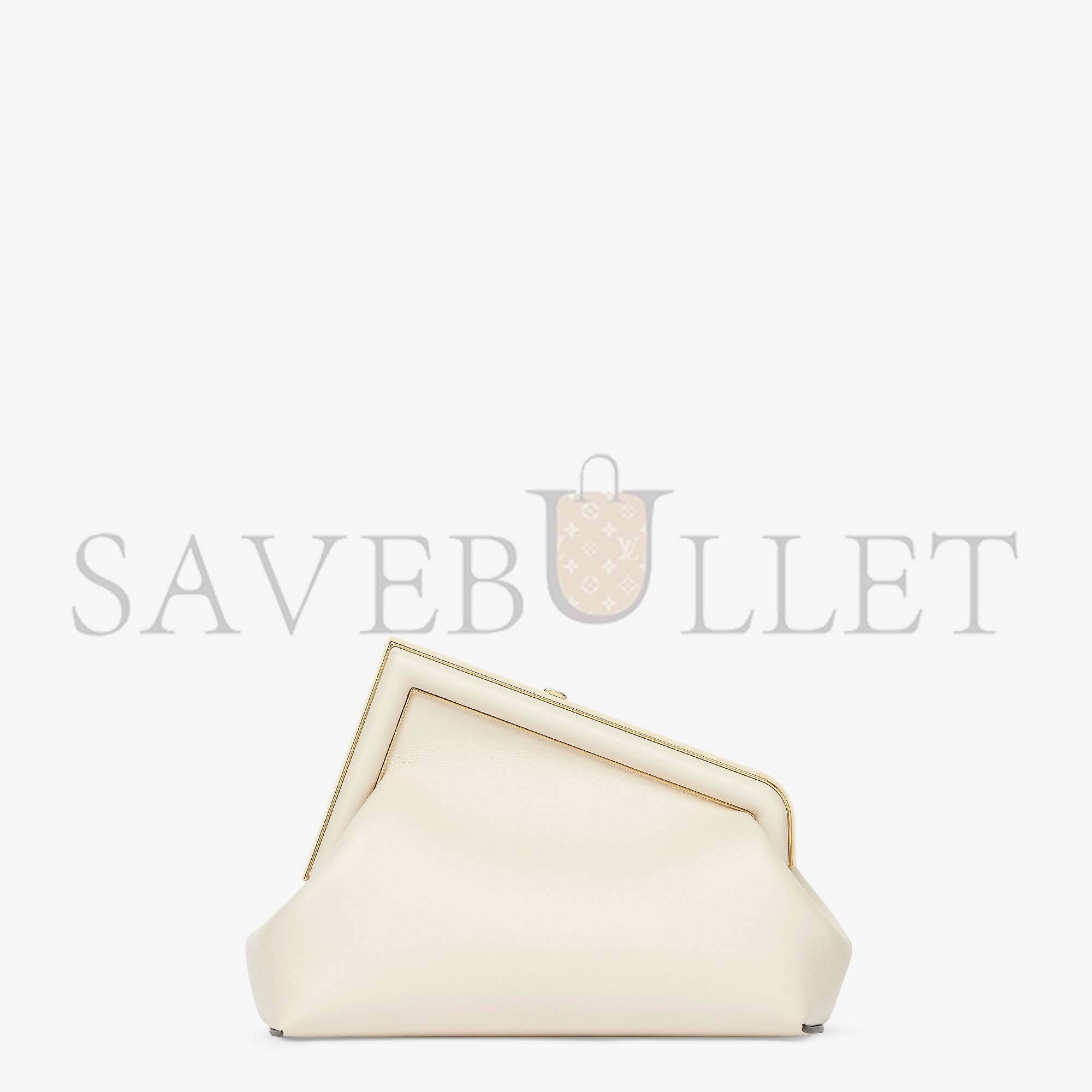 FENDI FIRST SMALL - CAMELLIA LEATHER BAG 8BP129ABVEF0VWM (26*18*9.5cm)