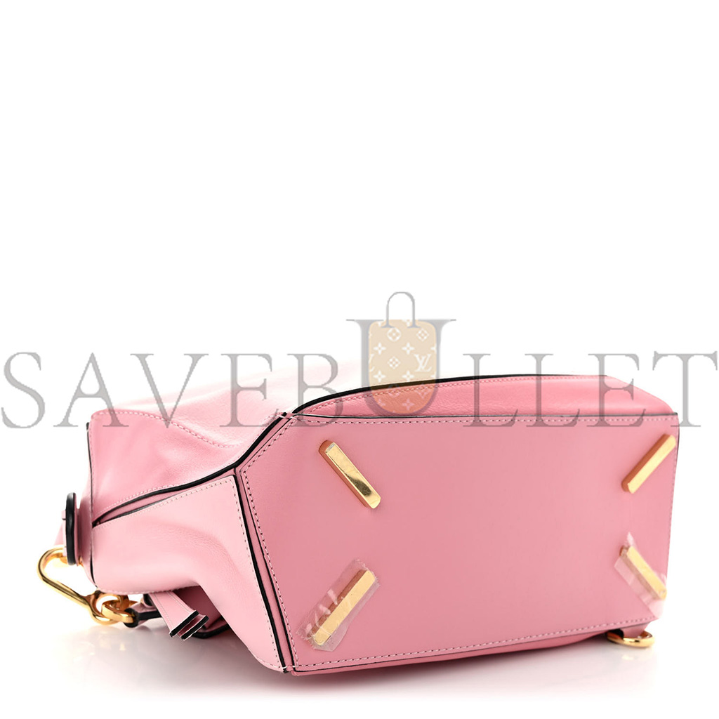 LOEWE CALFSKIN SMALL PUZZLE BAG ROSA (24*16.5*10.5cm)