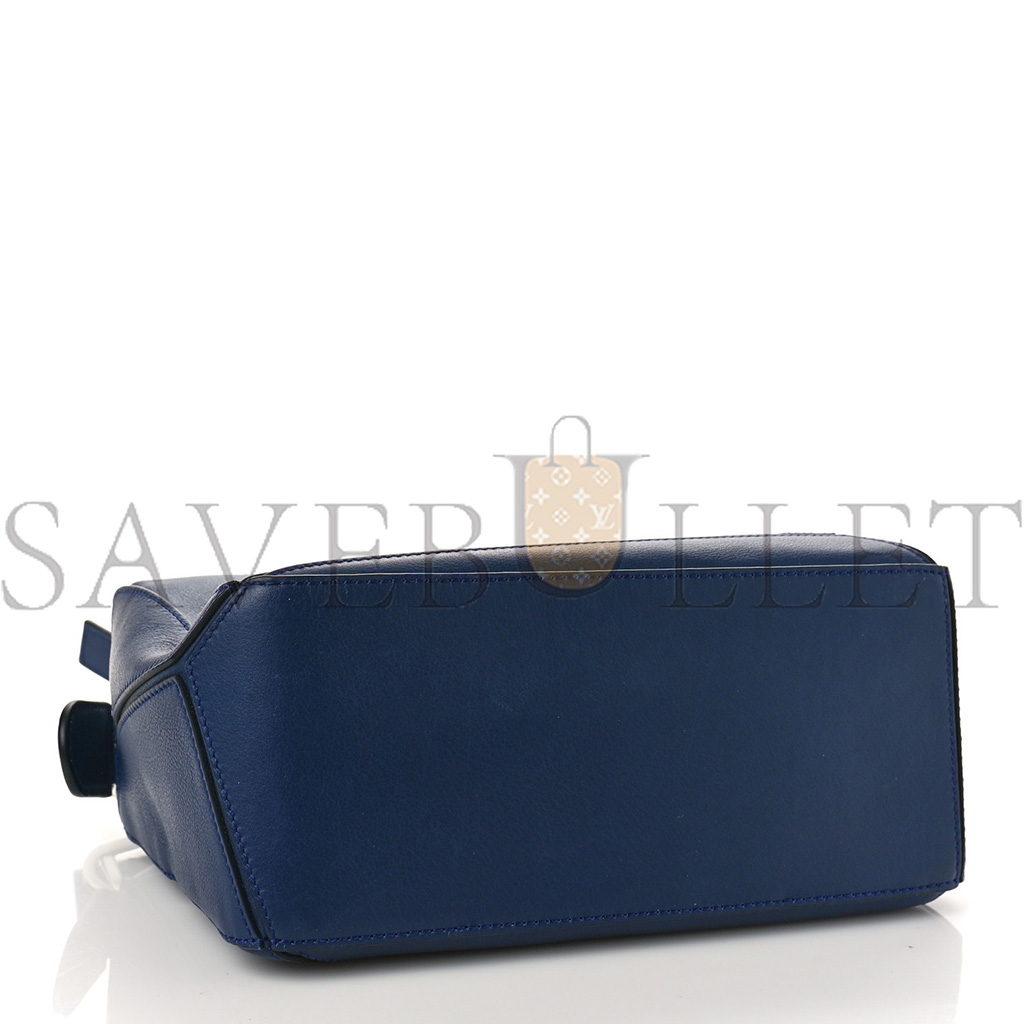 LOEWE CALFSKIN SMALL PUZZLE BAG MARINE (24*16.5*10.5cm)