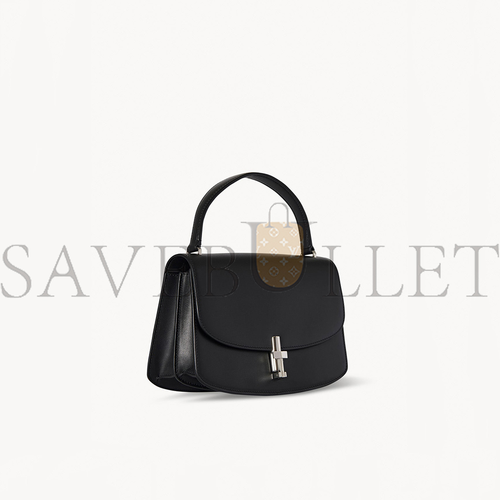 THE ROW SOFIA 8.75 BAG IN LEATHER BLACK W1442L60BLPL (22*15*9cm)