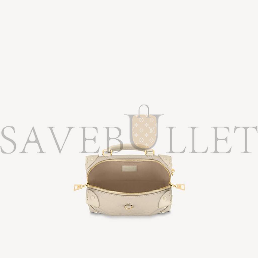 LOUIS VUITTON PETITE MALLE SOUPLE HANDBAG :M45394 (20*14*7.5cm)